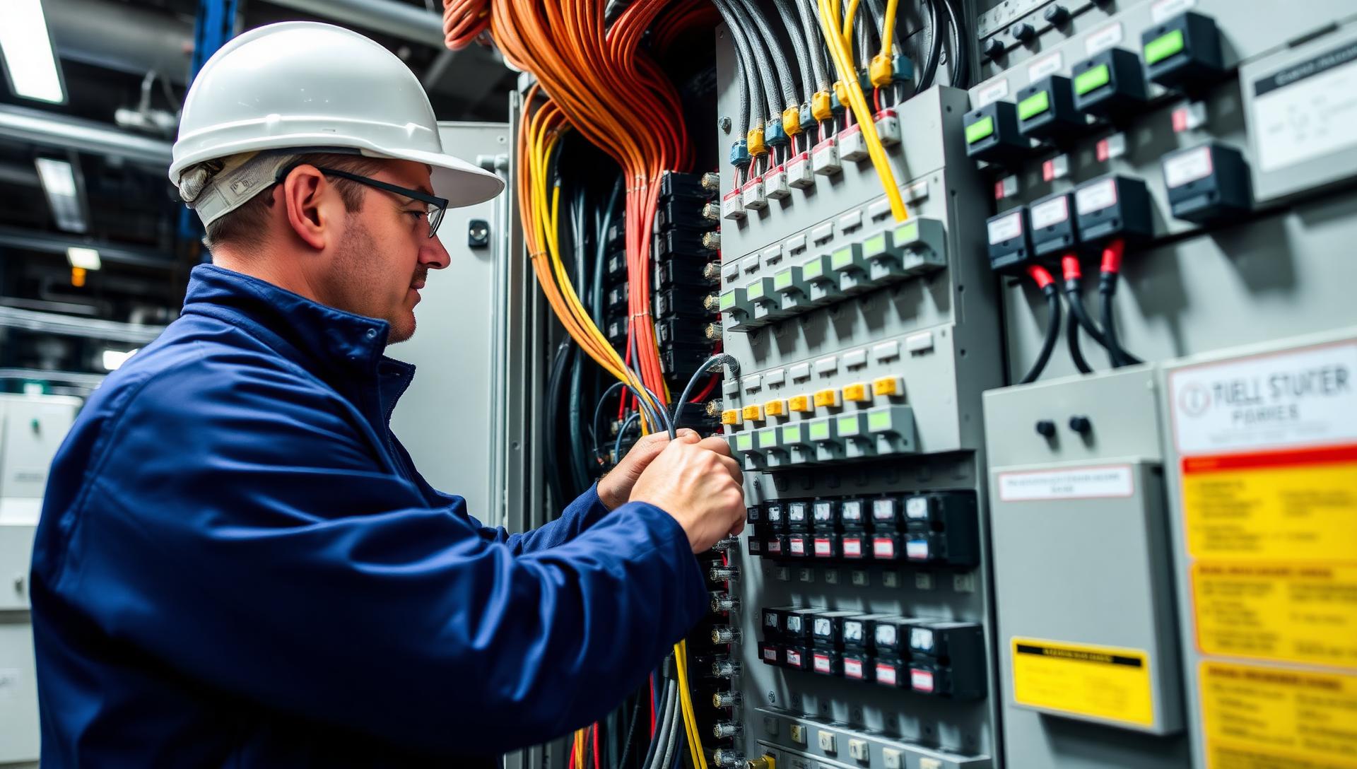 Electrical Installation Works — Specialised Works project delivered by Tushiyyah Integrated Services